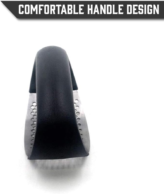 Stainless Steel Garlic Press Rocker | Easy Garlic Crusher & Mince