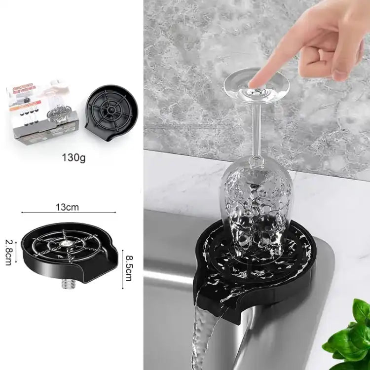 Stainless Steel Kitchen Sink Glass Rinser & Cup Washer
