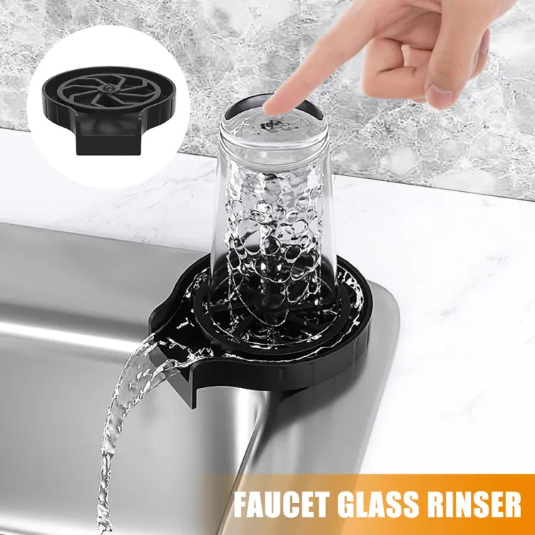 Stainless Steel Kitchen Sink Glass Rinser & Cup Washer