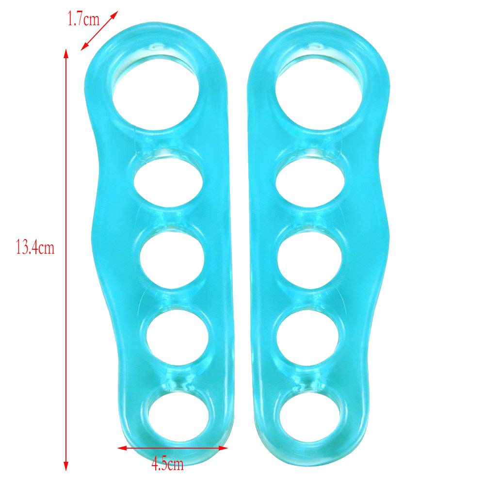 Reusable Gel Toe Separators | Silicone Toe Straighteners for Toe Alignment