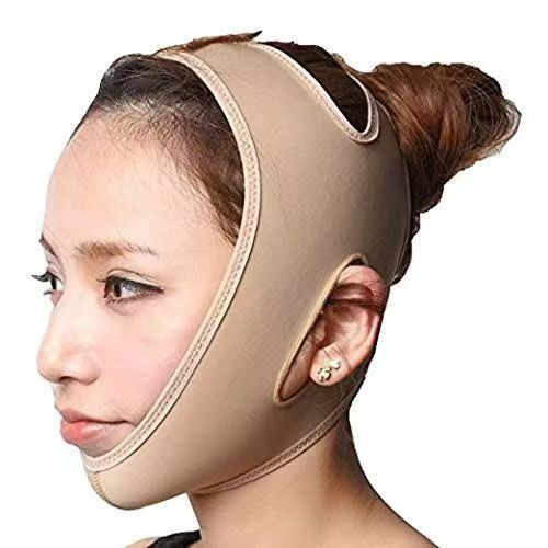 V Shape Face Slimming Mask for Double Chin – Breathable Facial Lifting & Contouring Belt
