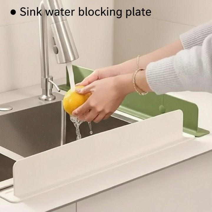 Silicone Sink Splash Guard | 15-Inch Water Splash Stopper