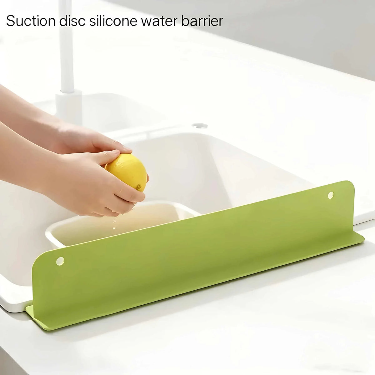 Silicone Sink Splash Guard | 15-Inch Water Splash Stopper