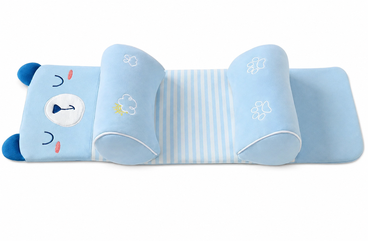 Adjustable Baby Sleep Support Pillow | Anti-Roll Cushion & Infant Neck Support Positioner